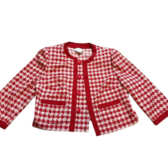 Vintage Houndstooth Jacket, small - Picture 2 of 7
